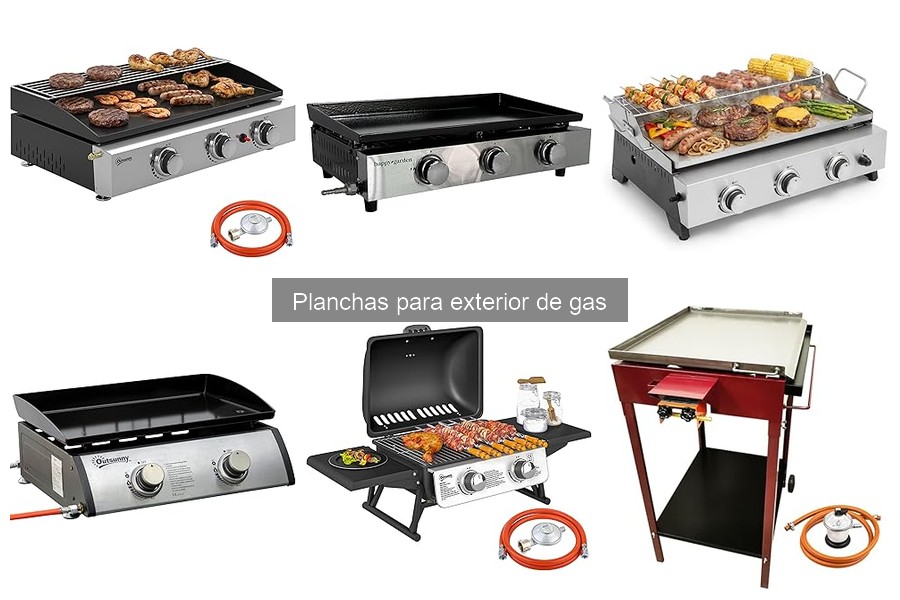 Dónde comprar planchas de exterior de gas al mejor precio