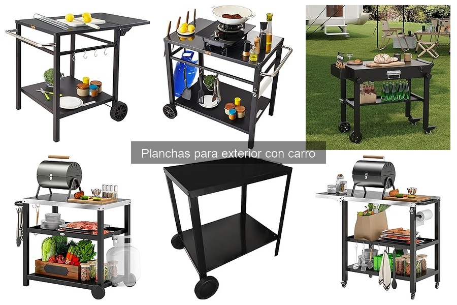 Dónde comprar planchas para exterior con carro al mejor precio