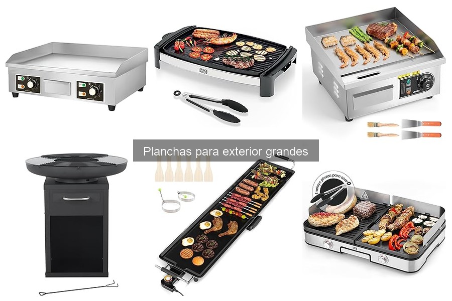 Dónde comprar planchas para exterior grandes: guías y precios