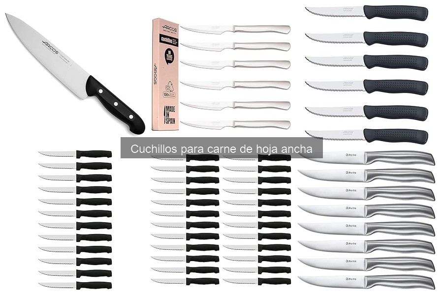 Errores comunes al usar cuchillos de hoja ancha para carne