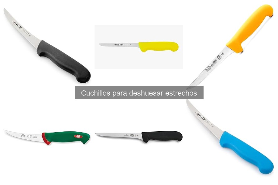 Errores comunes al usar cuchillos para deshuesar estrechos