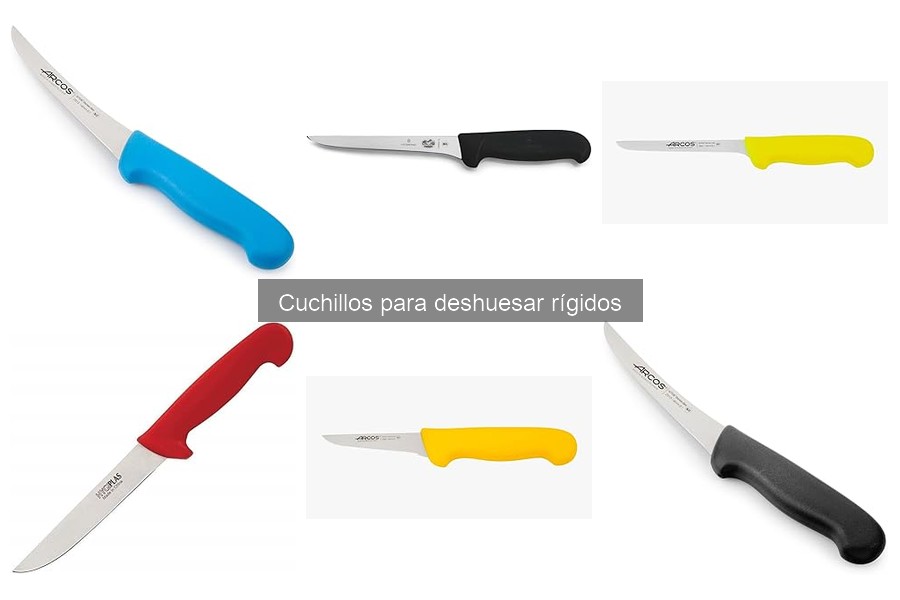 Errores comunes al usar cuchillos para deshuesar rígidos