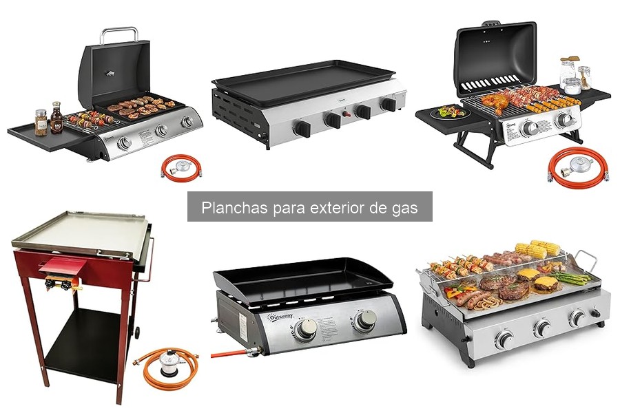 Guía de compra: cómo elegir planchas de gas exteriores
