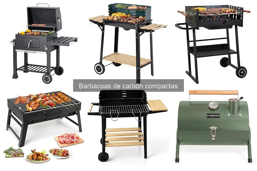 Guía de compra de barbacoas de carbón compactas
