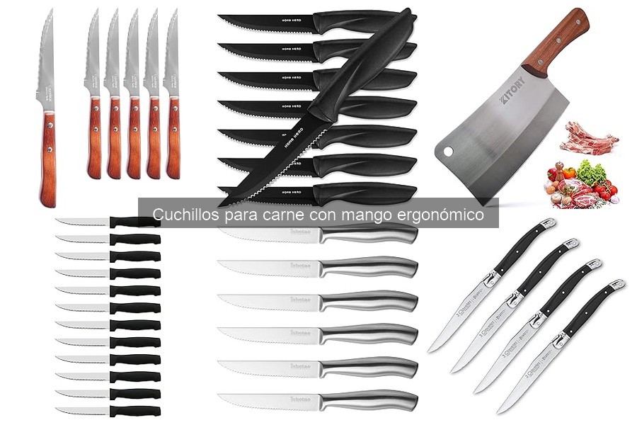 Guía de compra de cuchillos para carne ergonómicos
