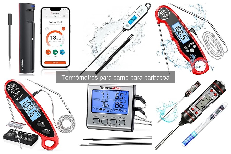 Guía de compra de termómetros para carne de barbacoa