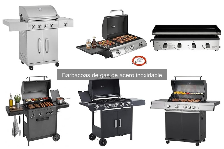 Guía para elegir barbacoas de gas de acero inoxidable