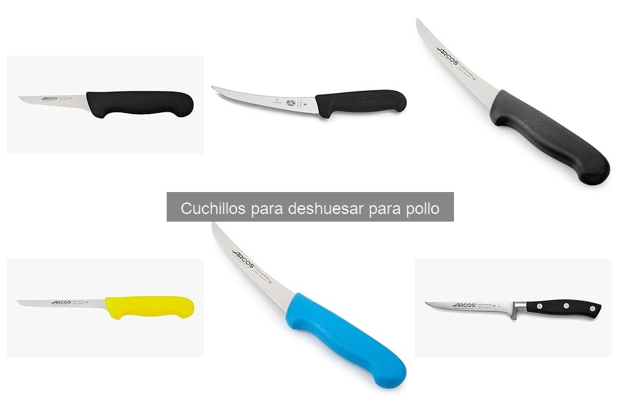 Guía para elegir el mejor cuchillo de deshuesar para pollo