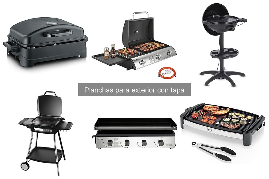Guía para elegir la mejor plancha para exterior con tapa