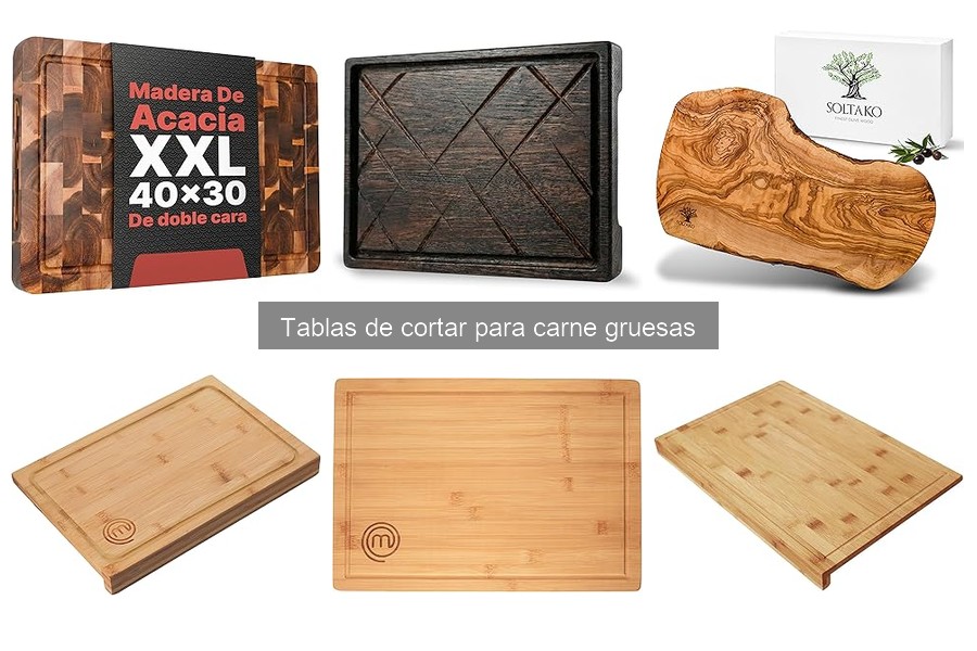 Guía para elegir la mejor tabla de cortar para carne gruesa