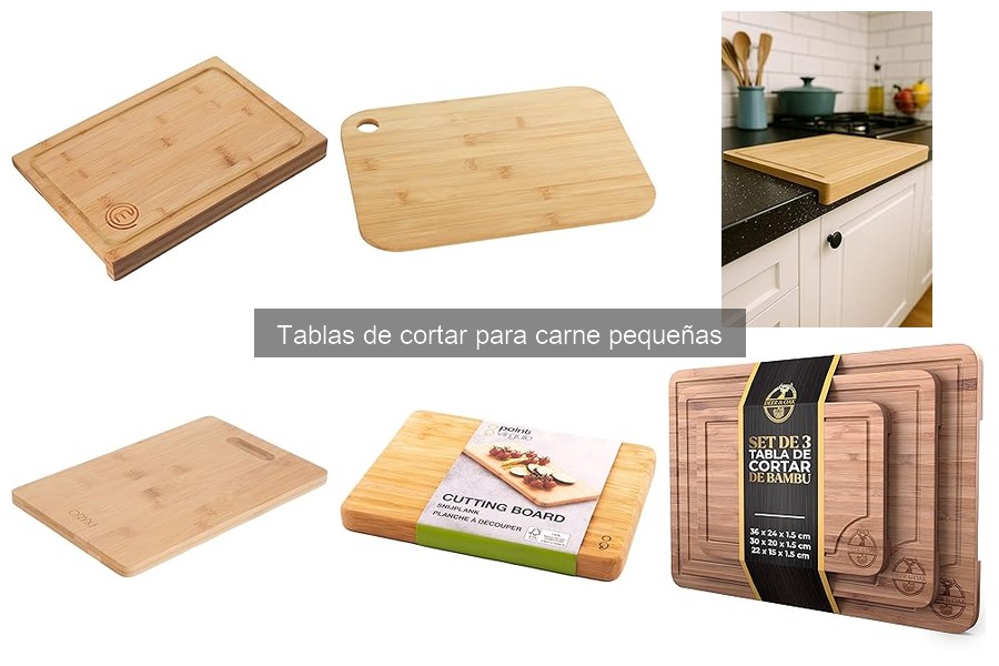 Guía para elegir la mejor tabla de cortar pequeña para carne