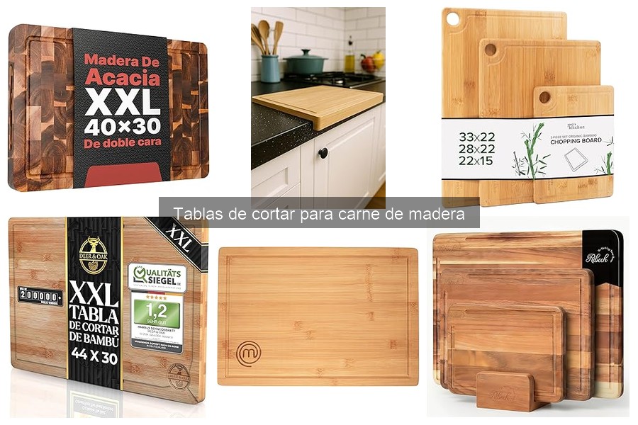 Guía para elegir la tabla de cortar de madera ideal para carne