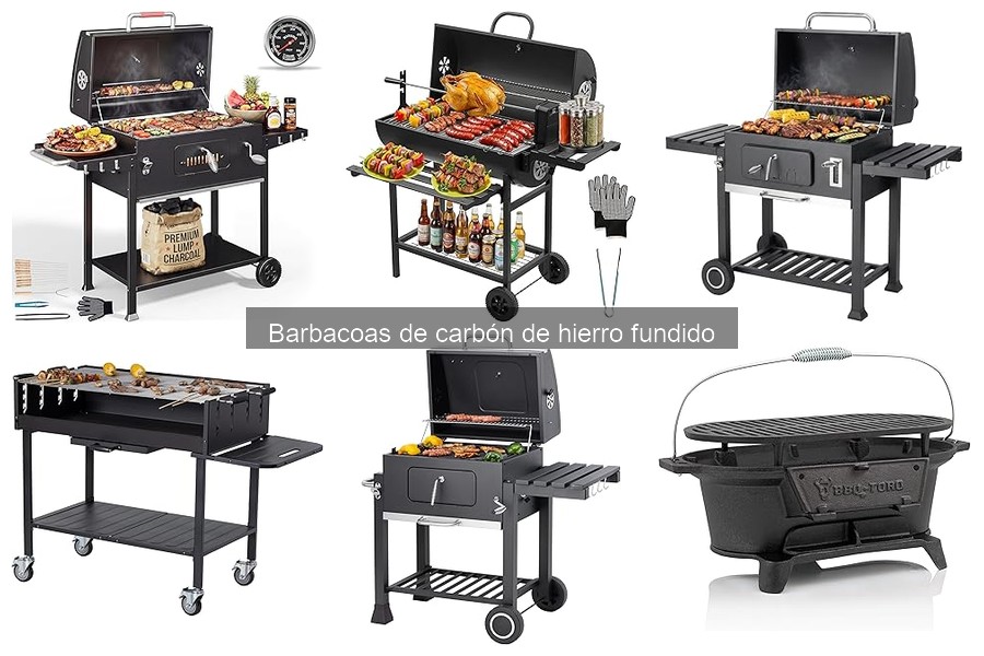 Guía para Elegir tu Barbacoa de Carbón de Hierro Fundido