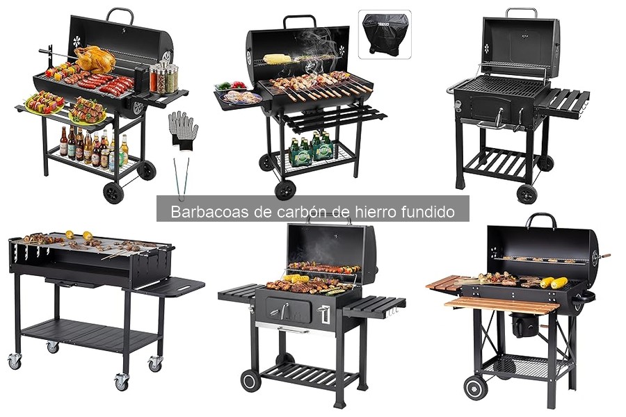 Impacto del Clima en Barbacoas de Carbón de Hierro Fundido