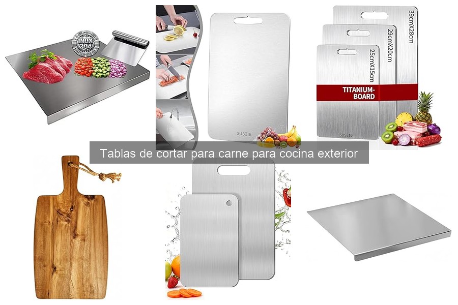Importancia de usar tablas de cortar para carne
