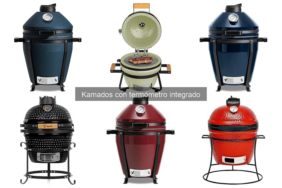 Kamados con Termómetro Integrado: Características y Ventajas
