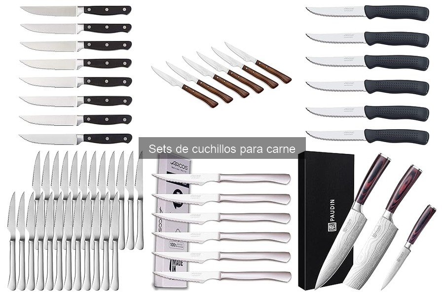 Mantenimiento de sets de cuchillos para carne: guía completa