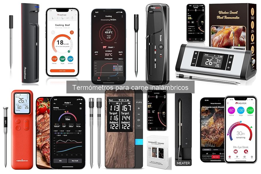 Mantenimiento de Termómetros Inalámbricos para Carne