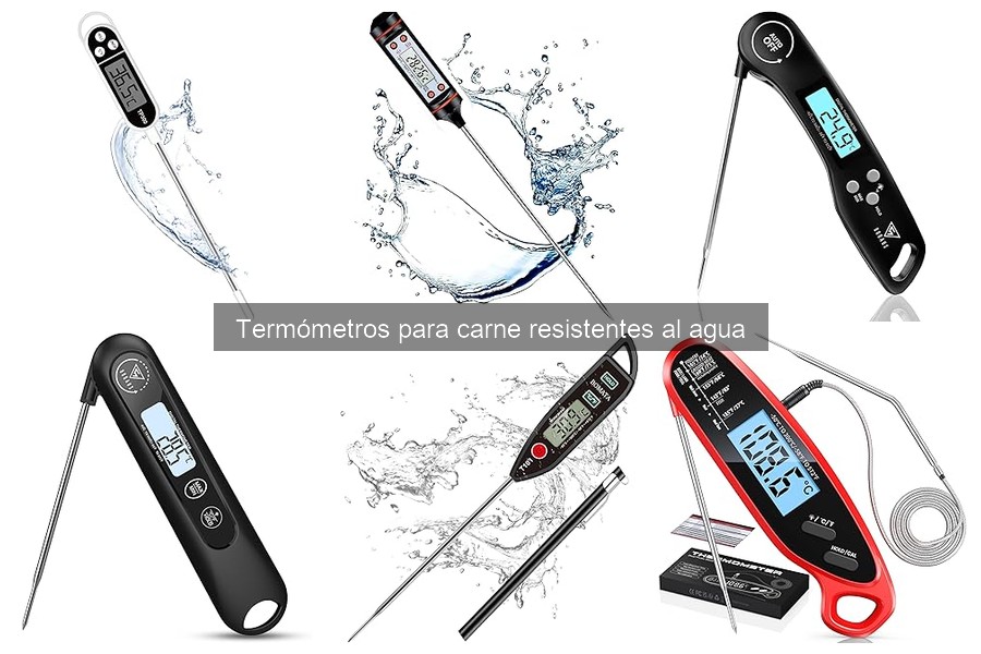 Mantenimiento de Termómetros para Carne Resistentes al Agua