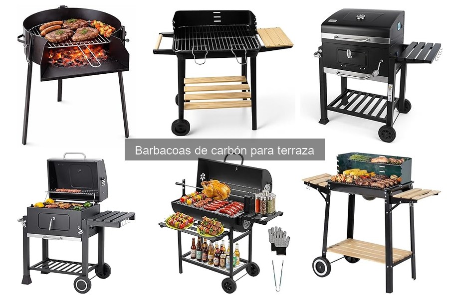 Mantenimiento efectivo de barbacoas de carbón para terraza