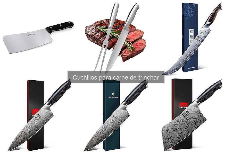 Marcas recomendadas de cuchillos de trinchar para carne