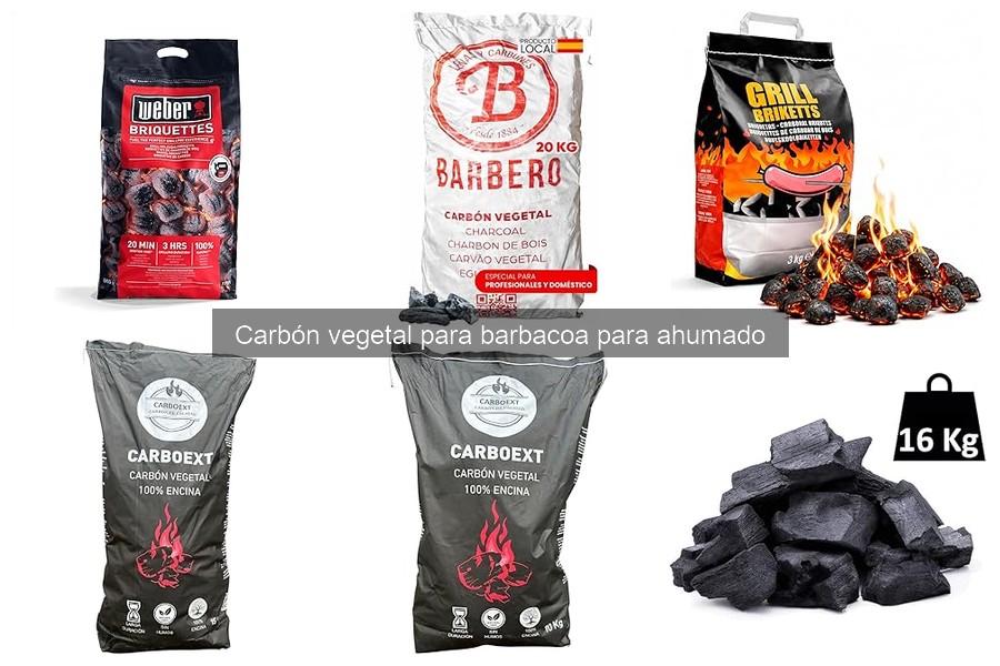 Mejora el sabor ahumado con carbón vegetal en tu barbacoa