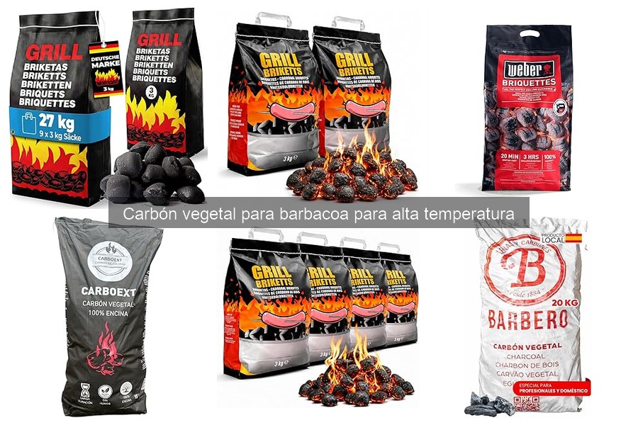 Mejora el sabor de la carne con carbón vegetal para barbacoa