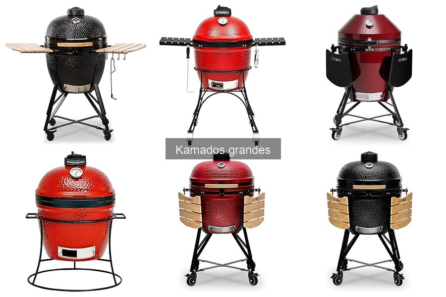 Mejores accesorios para kamados grandes: ¡impulsa tu parrilla!