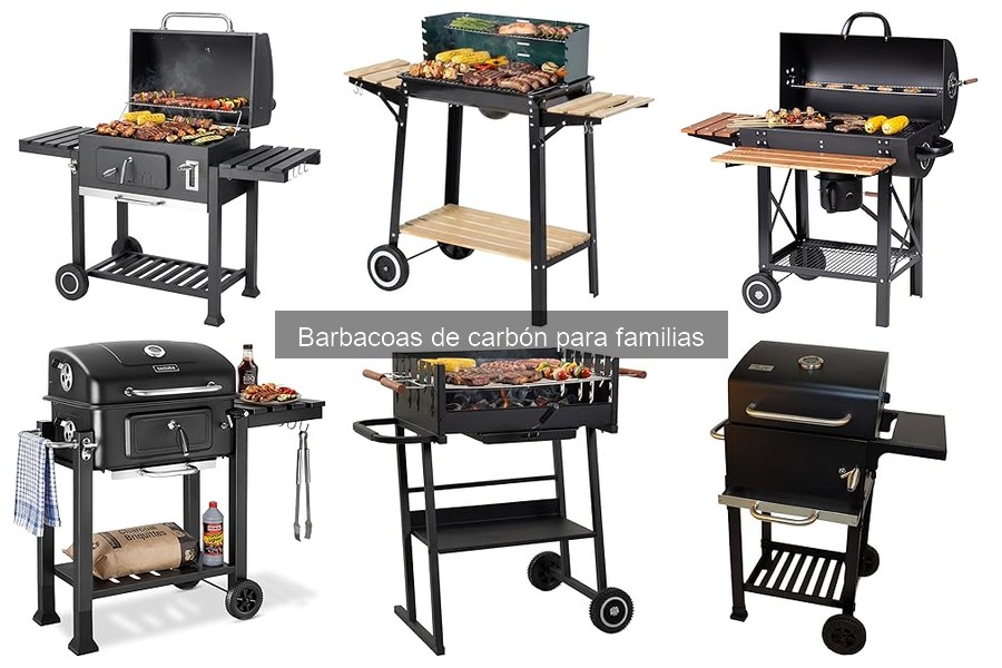 Mejores barbacoas de carbón para familias en 2023