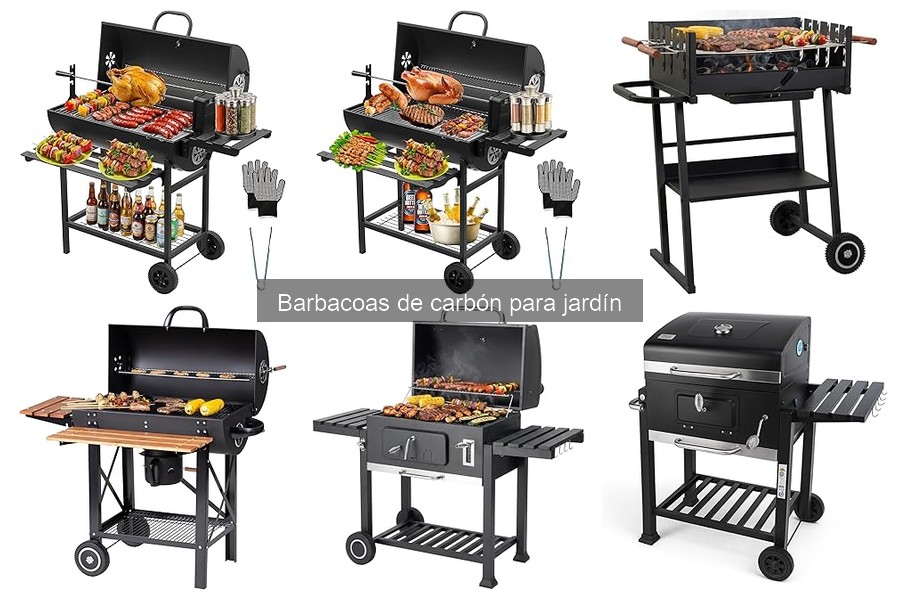 Mejores barbacoas de carbón para jardín en 2023