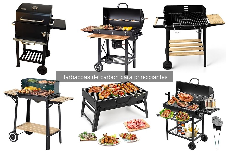 Mejores barbacoas de carbón para principiantes: comparativa