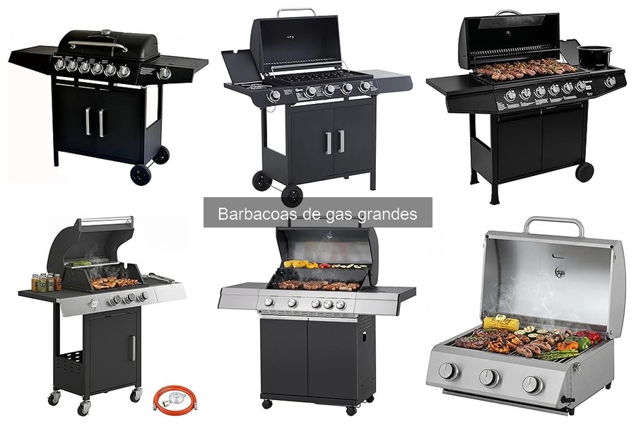 Mejores barbacoas de gas grandes para asados familiares