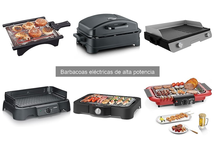 Mejores barbacoas eléctricas de alta potencia para exteriores