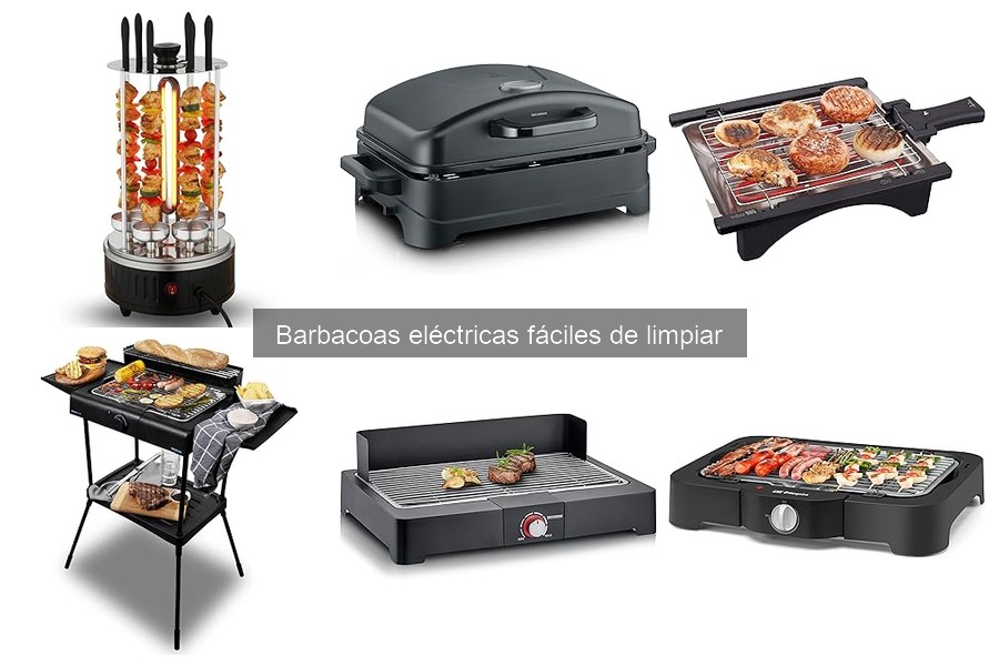 Mejores barbacoas eléctricas fáciles de limpiar para principiantes