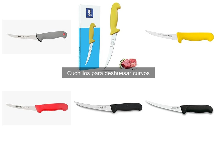 Mejores cuchillos curvos para deshuesar en 2023