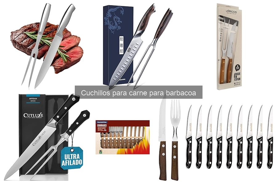 Mejores cuchillos de carne para asados familiares