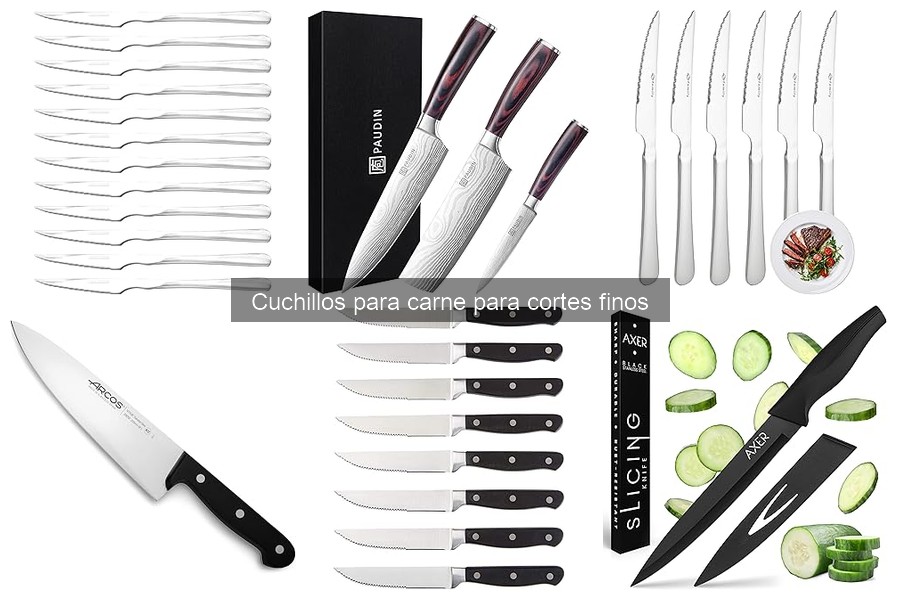 Mejores cuchillos de chef para carne 2023: Comparativa