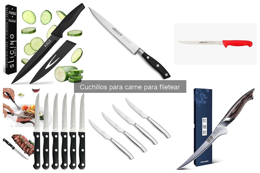 Mejores cuchillos de fileteado para principiantes