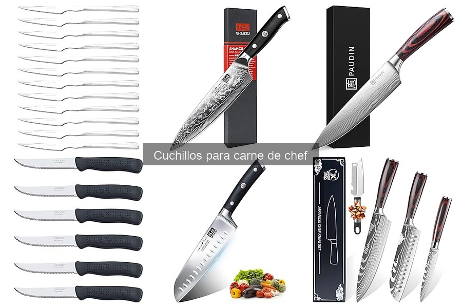 Mejores cuchillos para carne de chef en 2023
