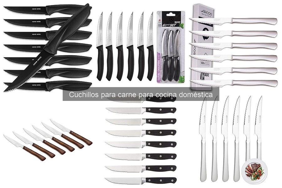Mejores cuchillos para carne en Amazon: reseñas y selecciones