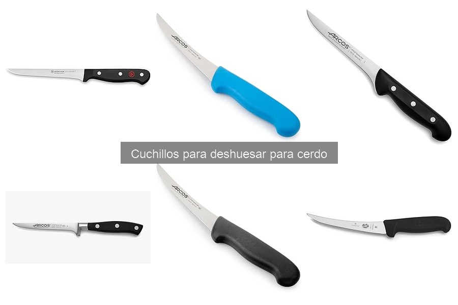 Mejores cuchillos para deshuesar cerdo en Amazon