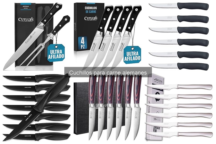 Mejores lugares para comprar cuchillos para carne alemanes