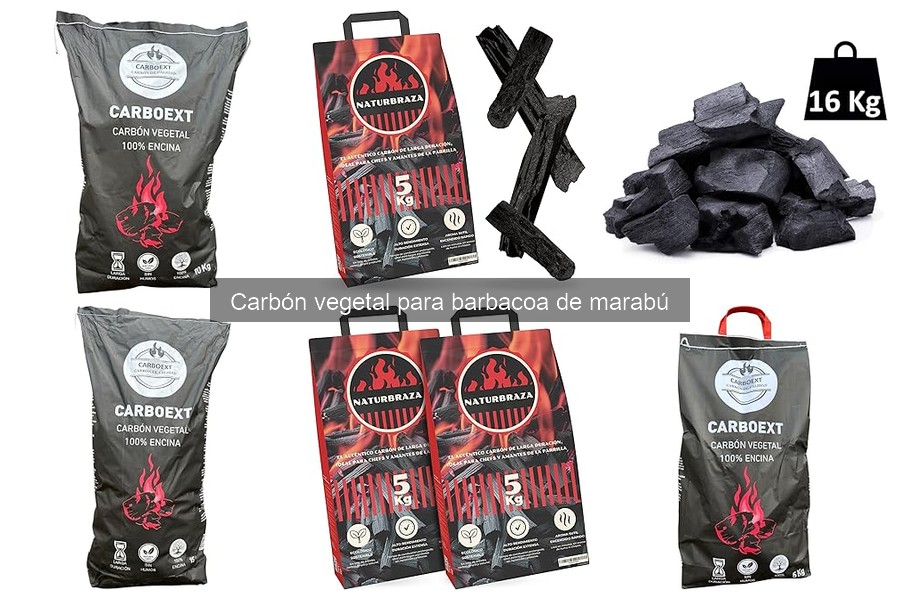 Mejores marcas de carbón vegetal de marabú para barbacoa