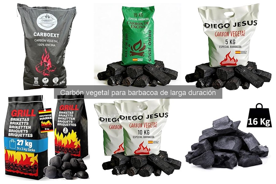 Mejores marcas de carbón vegetal para barbacoa de larga duración
