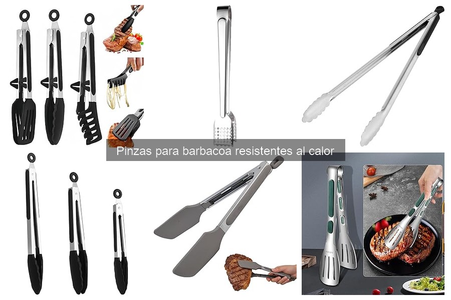 Mejores marcas de pinzas para barbacoa resistentes al calor