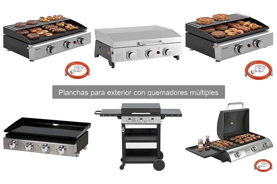 Mejores marcas de planchas con quemadores múltiples 2023