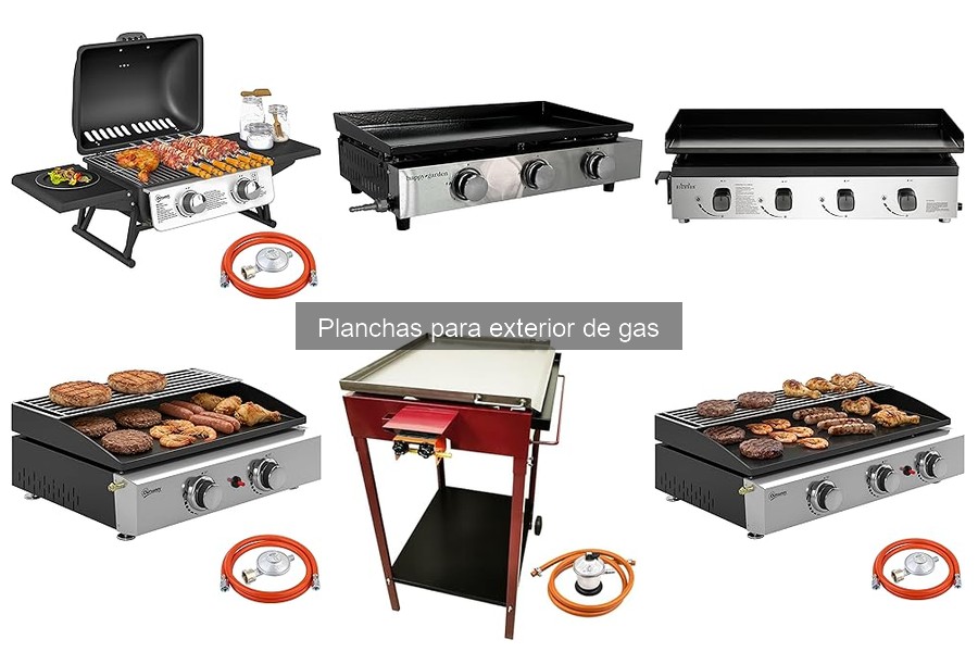 Mejores marcas de planchas de exterior de gas en 2023