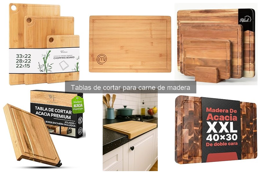 Mejores marcas de tablas de cortar de madera para carne