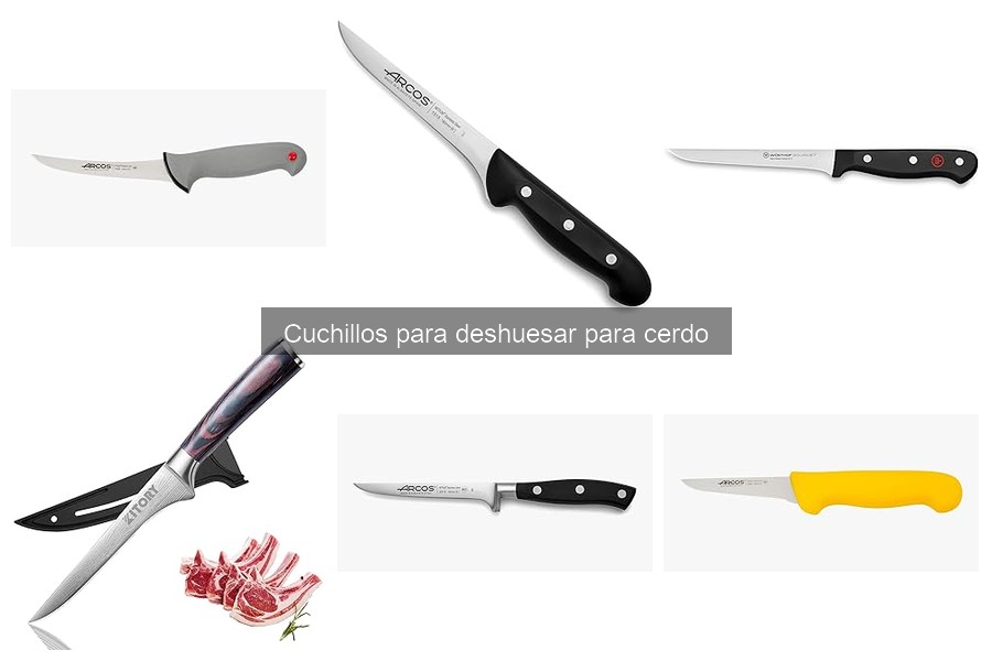 Mejores materiales para cuchillos de deshuesar de cerdo