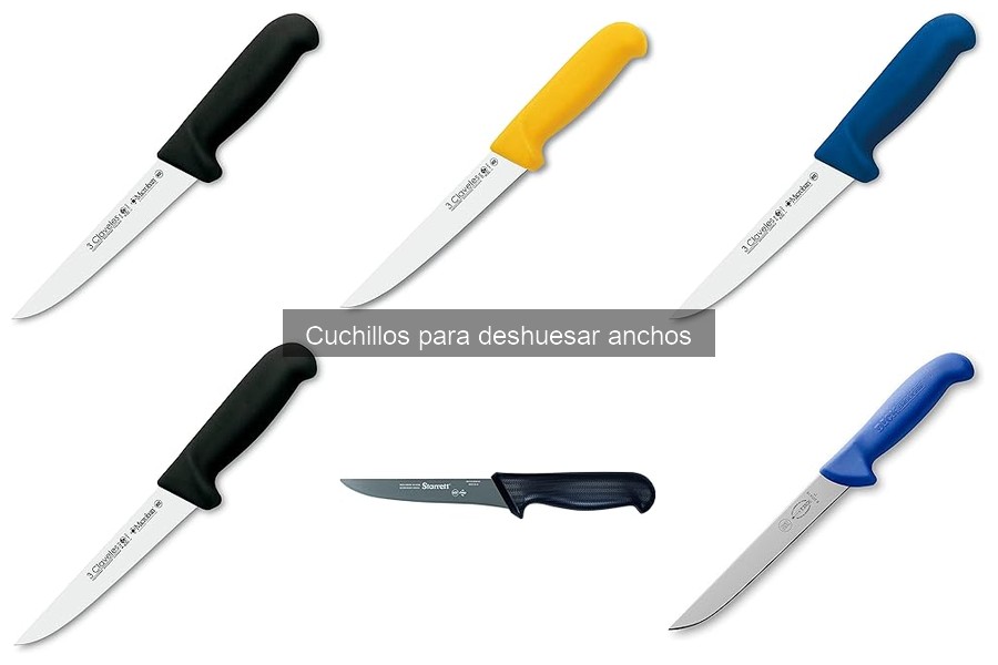 Mejores ofertas en cuchillos para deshuesar anchos